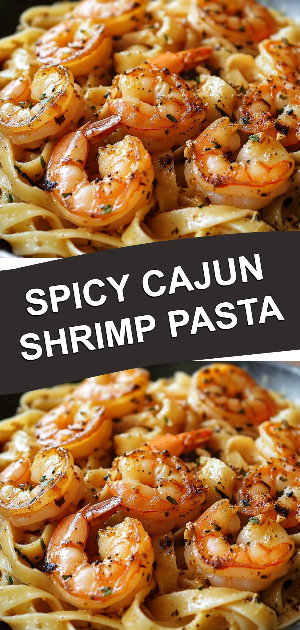 Spicy Cajun Shrimp Pasta