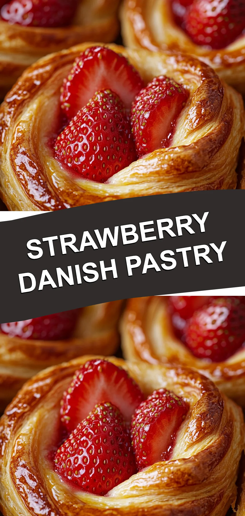Strawberry Danish Pastry