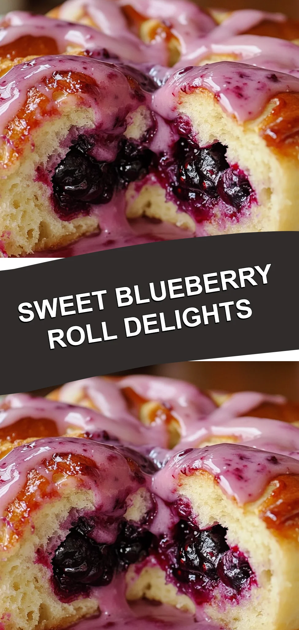 Sweet Blueberry Roll Delights