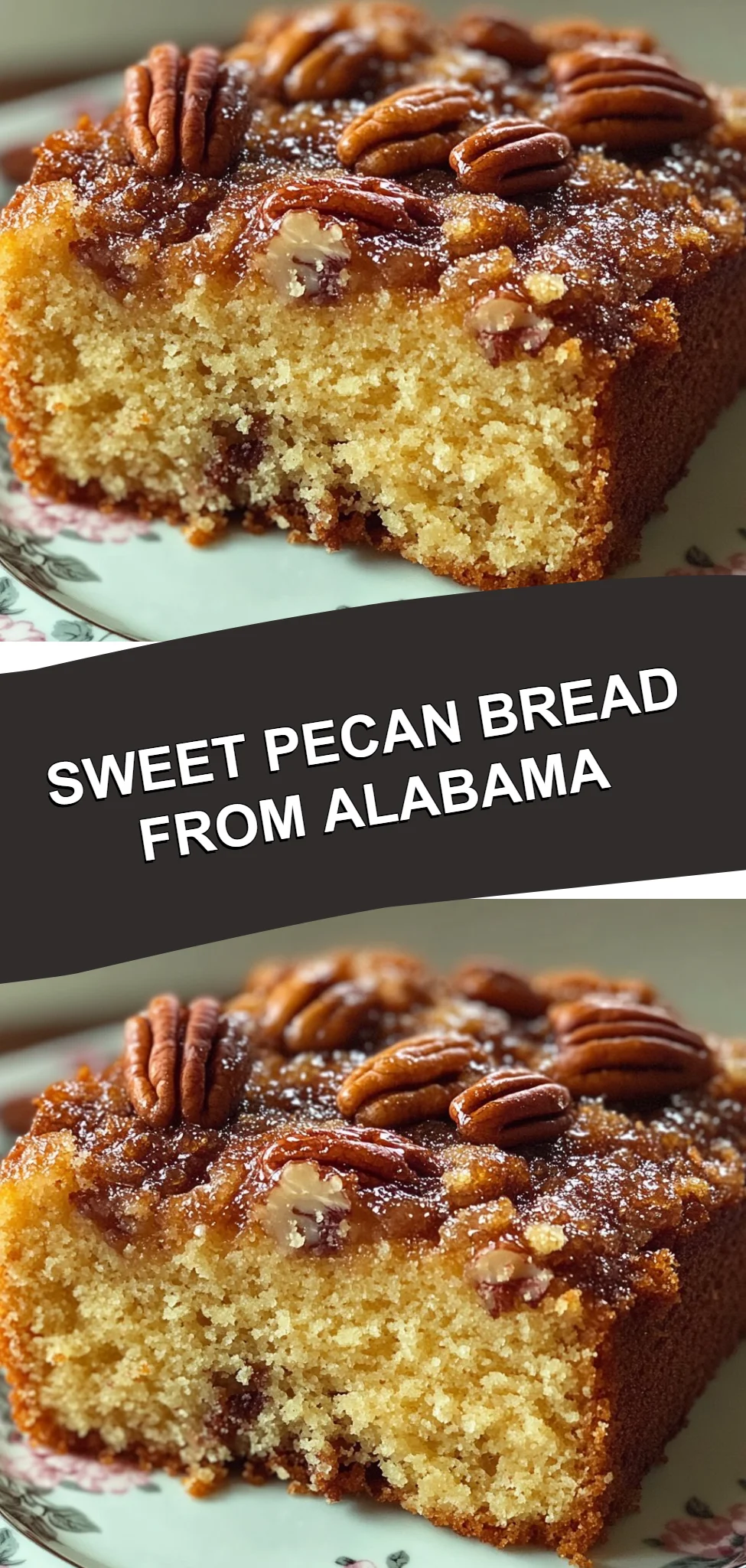 Sweet Pecan Bread from Alabama