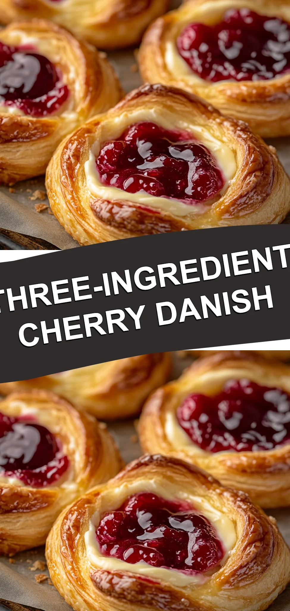 Three-Ingredient Cherry Danish