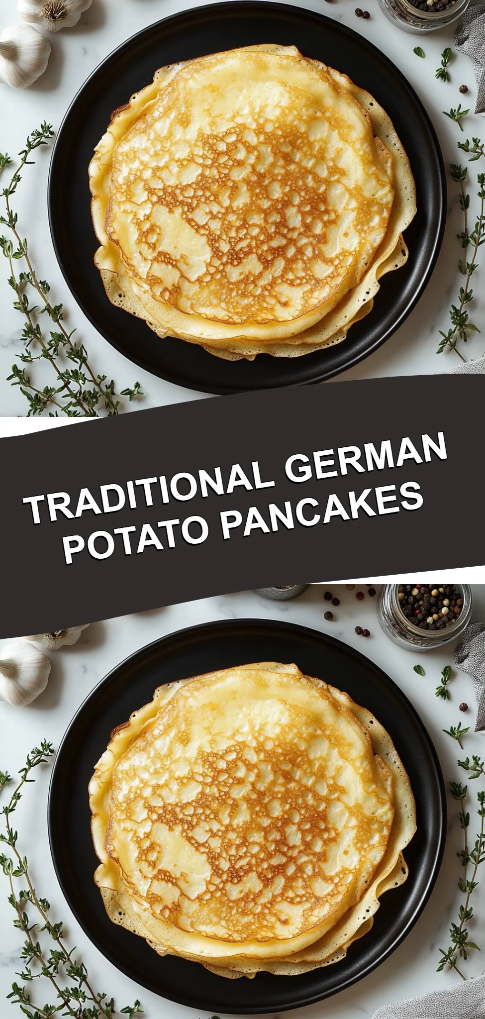 Traditional German Potato Pancakes
