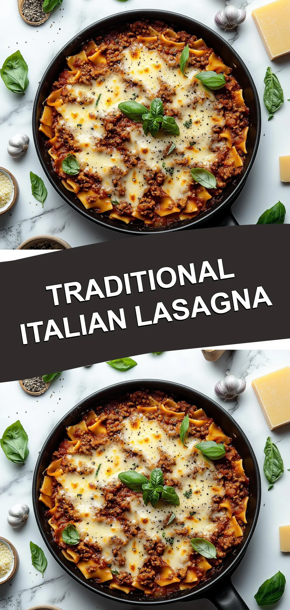 Traditional Italian Lasagna