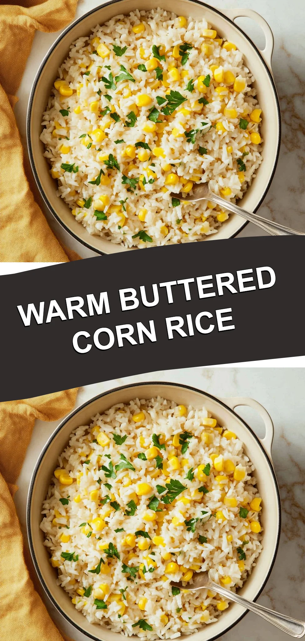 Warm Buttered Corn Rice