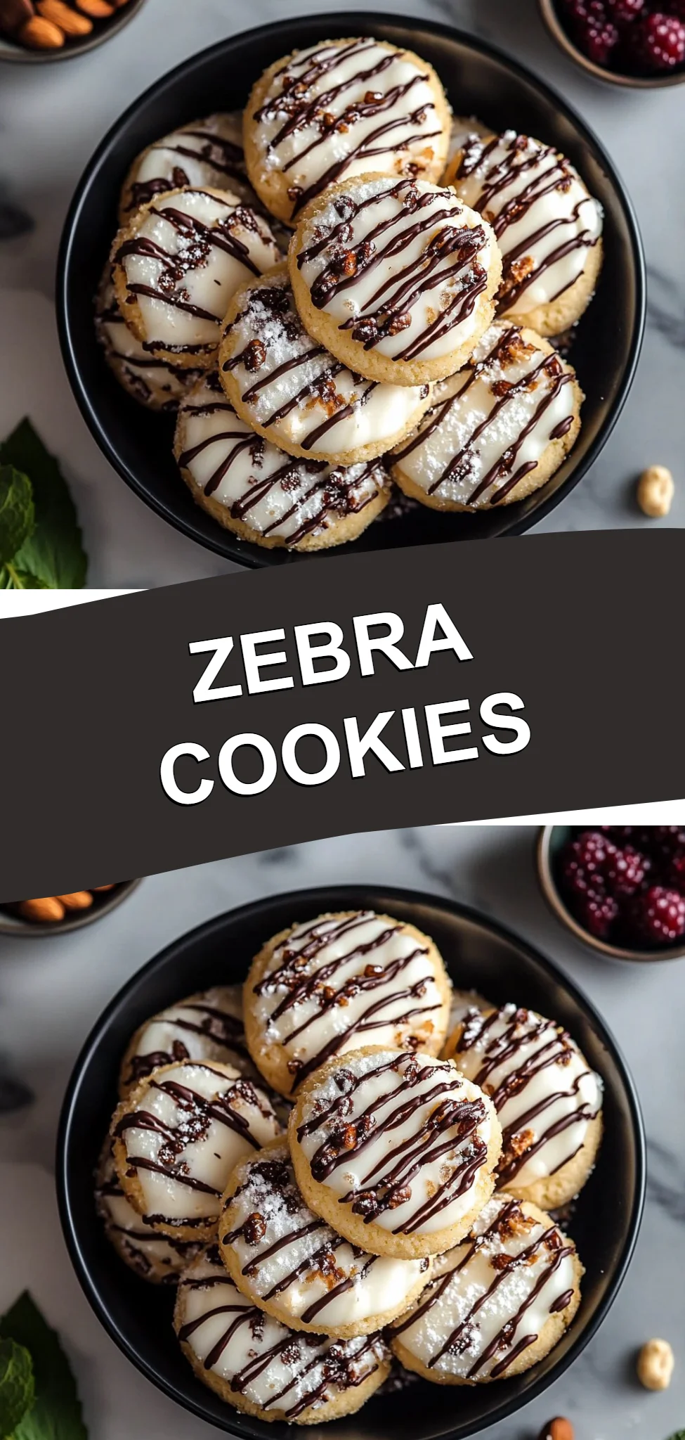 Zebra Cookies